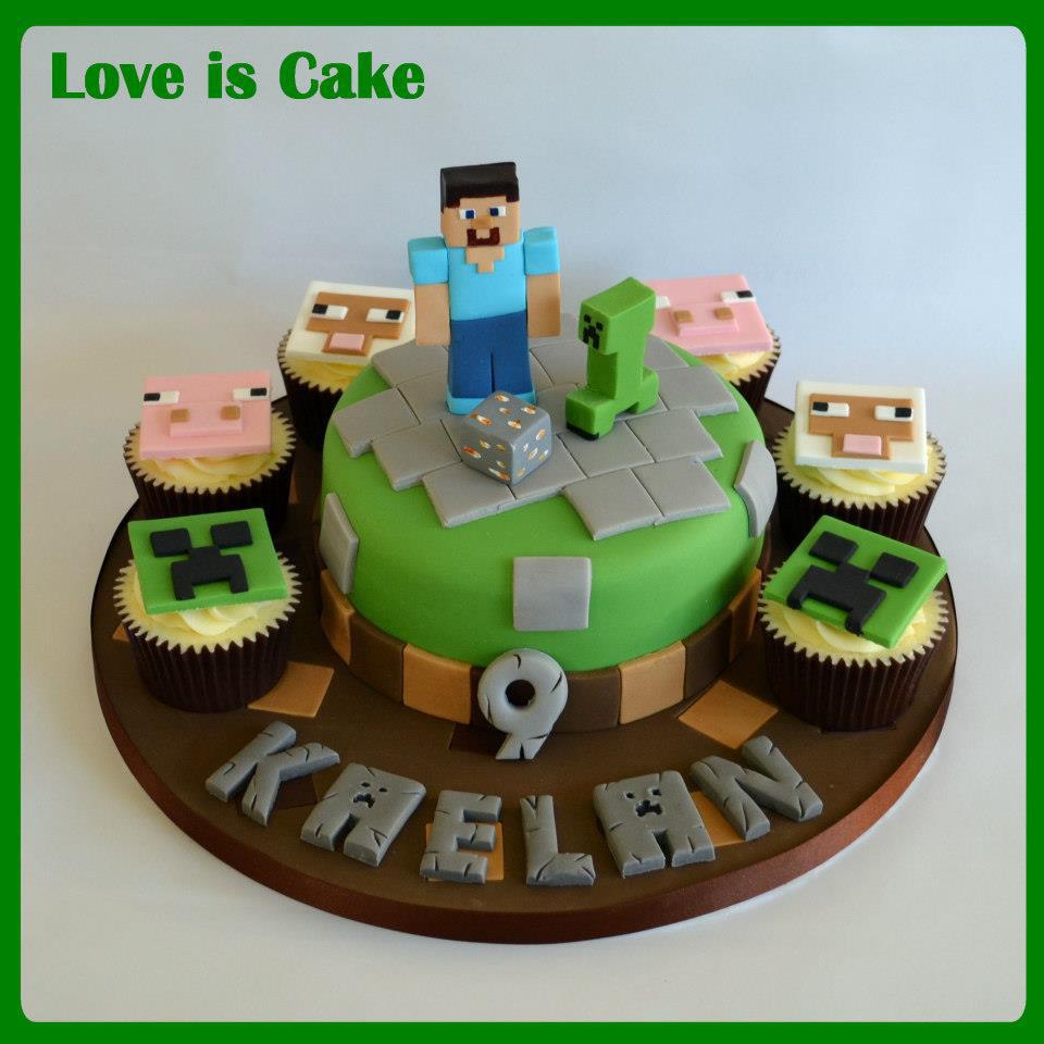 Minecraft Cake 1
