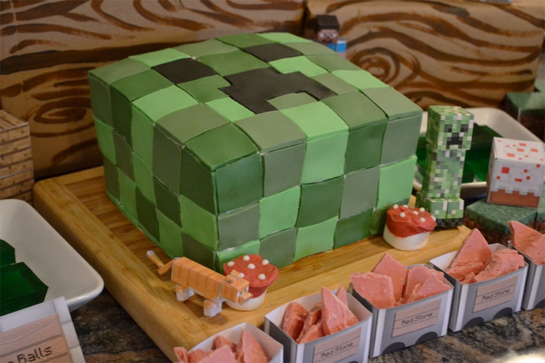 Minecraft Cake 3