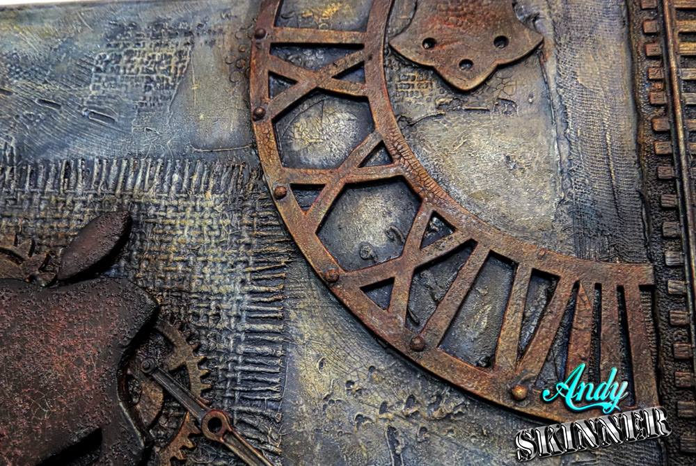 Steampunk pirate laptop cover