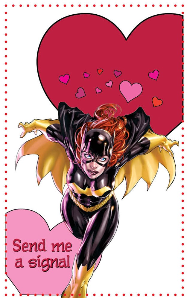 17 DC New 52 superhero Valentine's Day cards to groan at