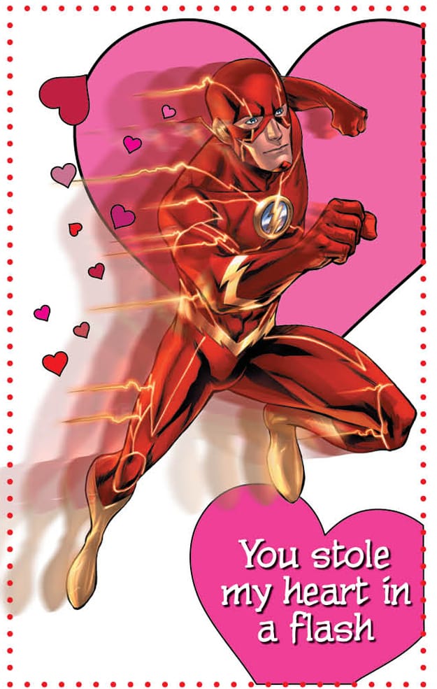 17 DC New 52 superhero Valentine's Day cards to groan at