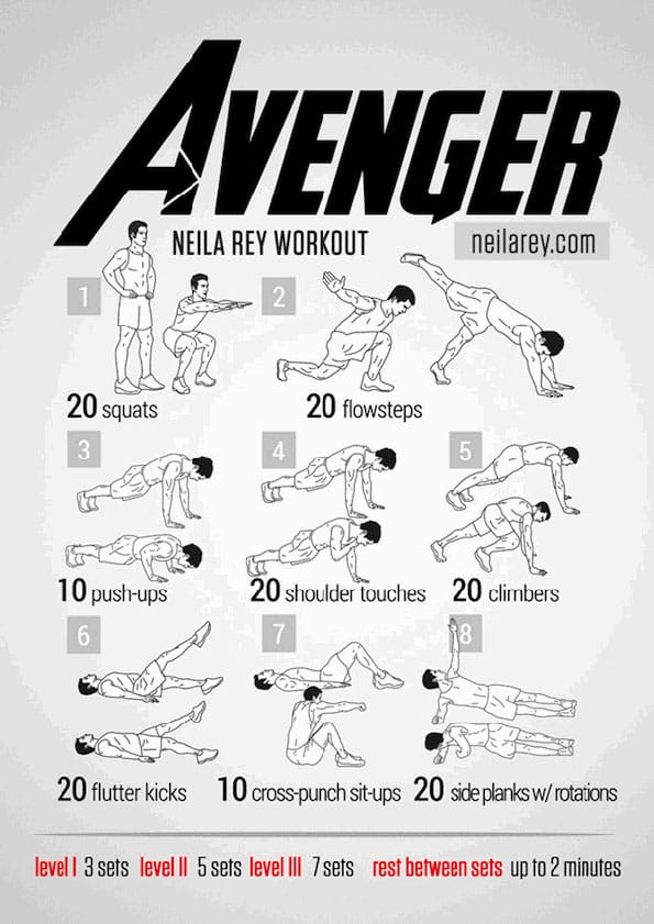 avengers-work-out