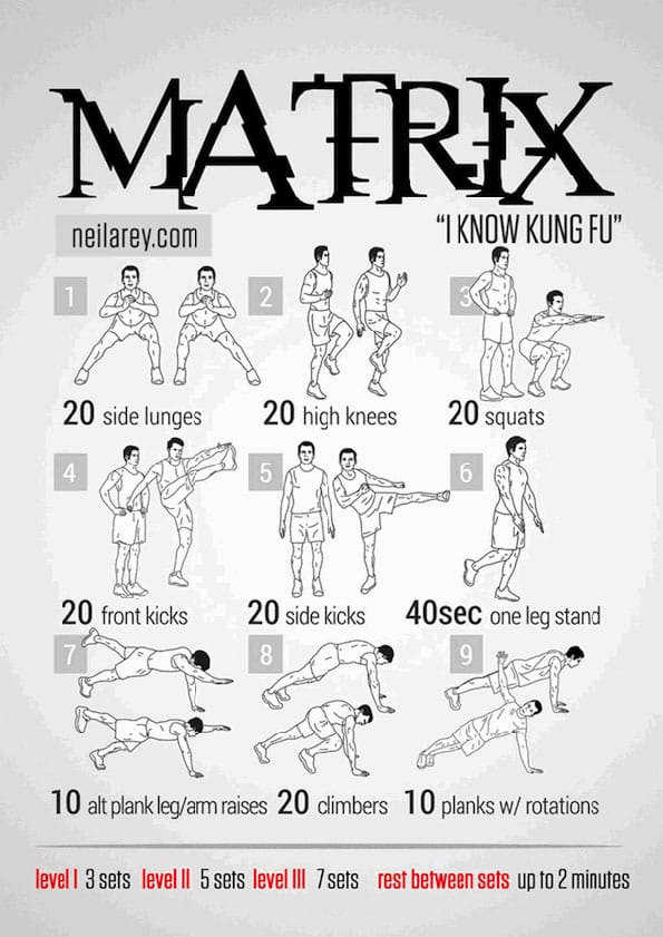matrix-work-out