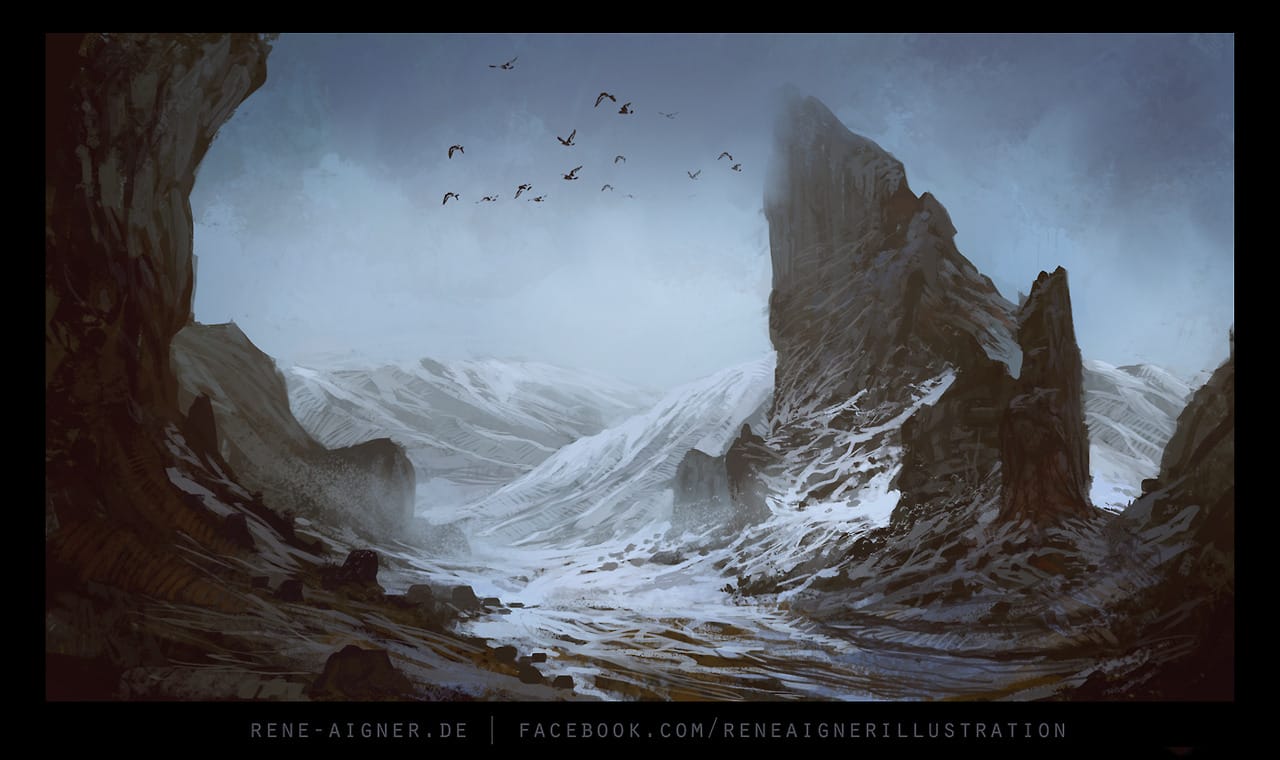 The incredible fantasy landscapes of Rene Aigner