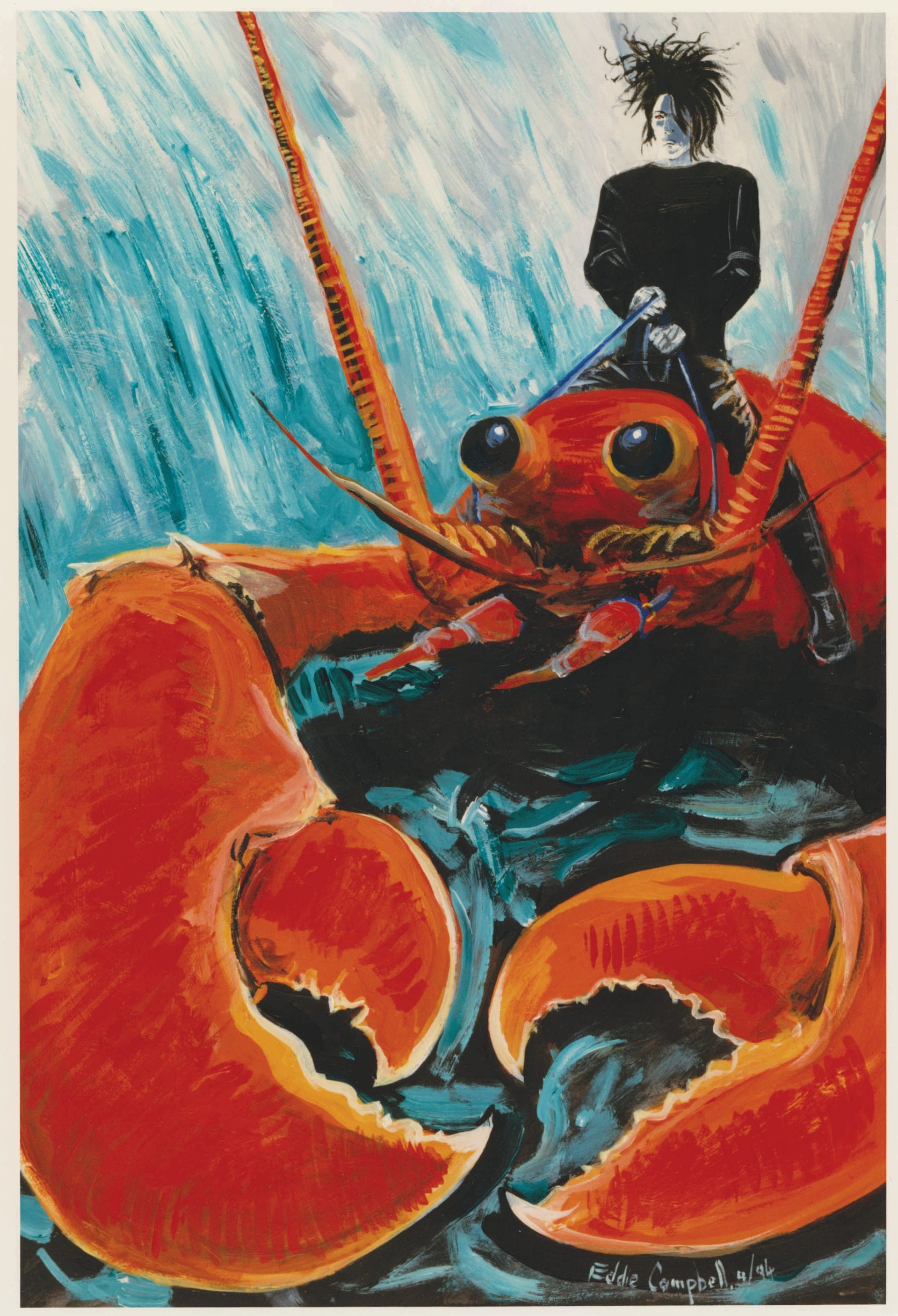 "Dream Riders a Lobster" Eddie Campbell (copyright DC)