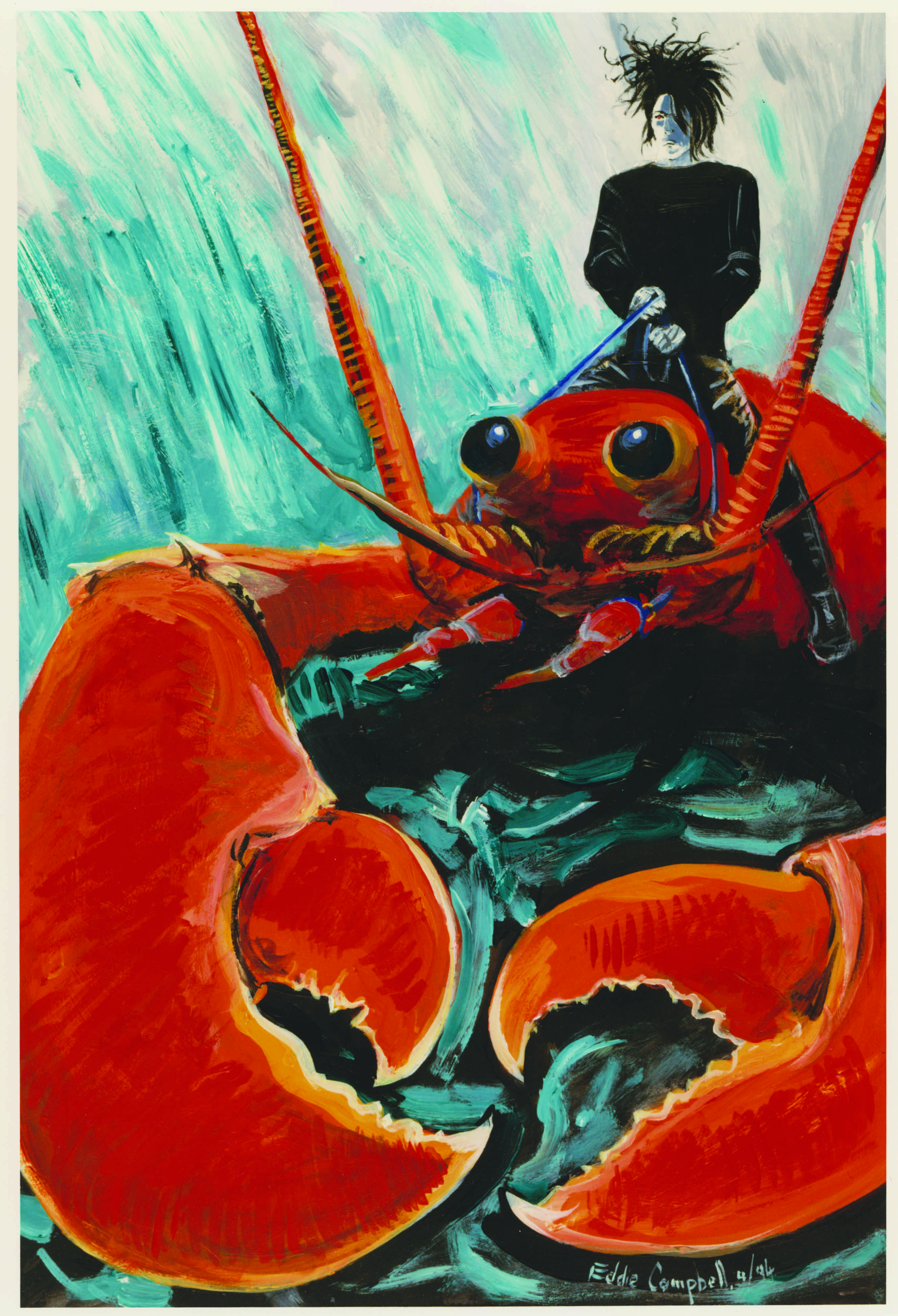 "Dream Riders a Lobster" Eddie Campbell (copyright DC)