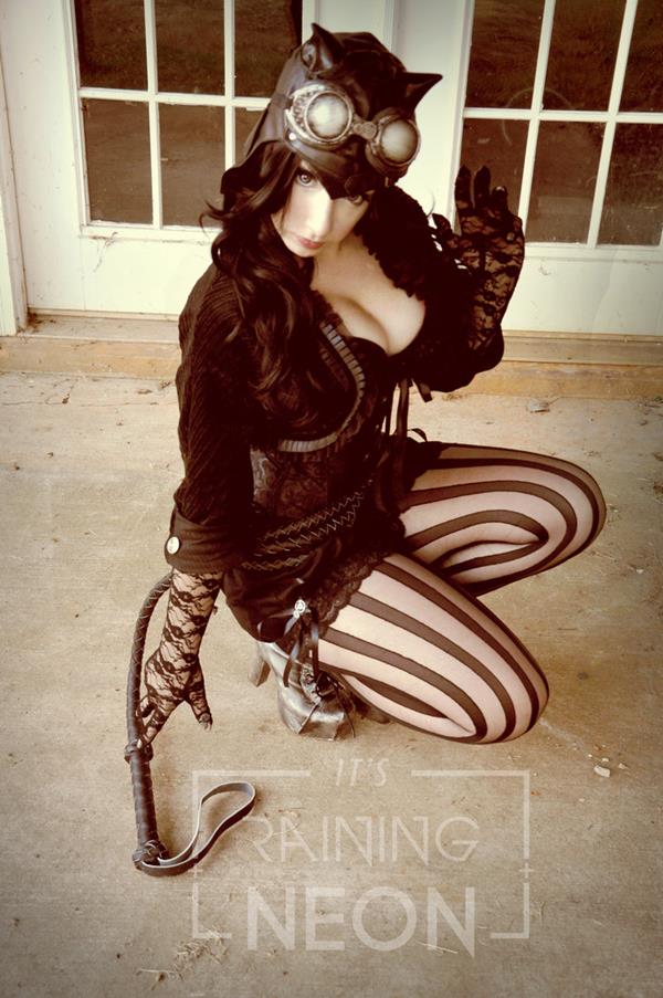 Steampunk Catwoman 5