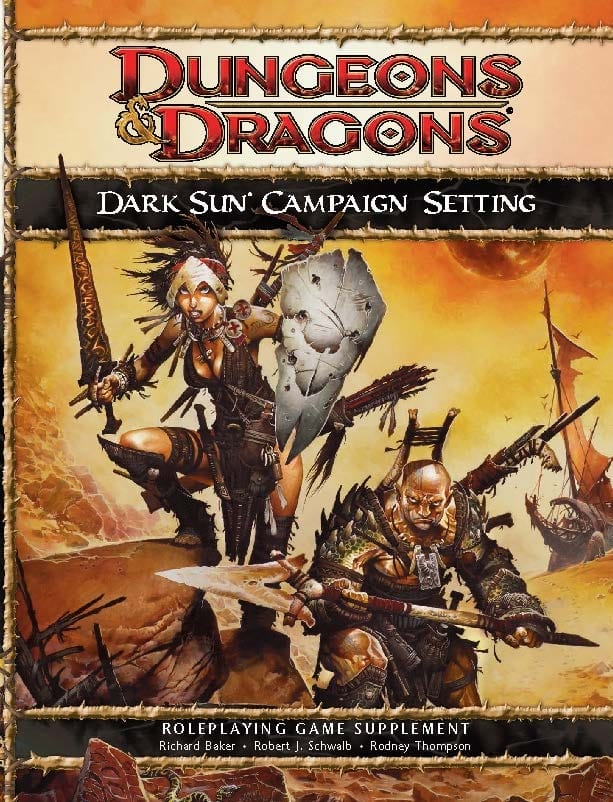 dark sun campaign setting