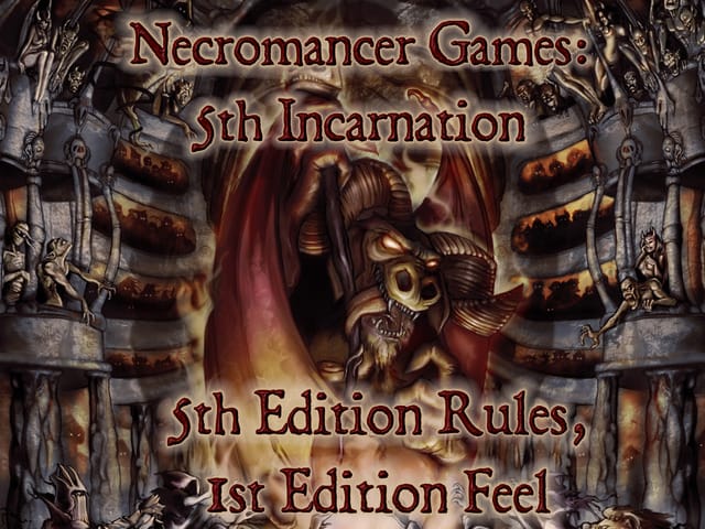 Necromancer Games Kickstarts D&D 5e range before agreeing license with WotC