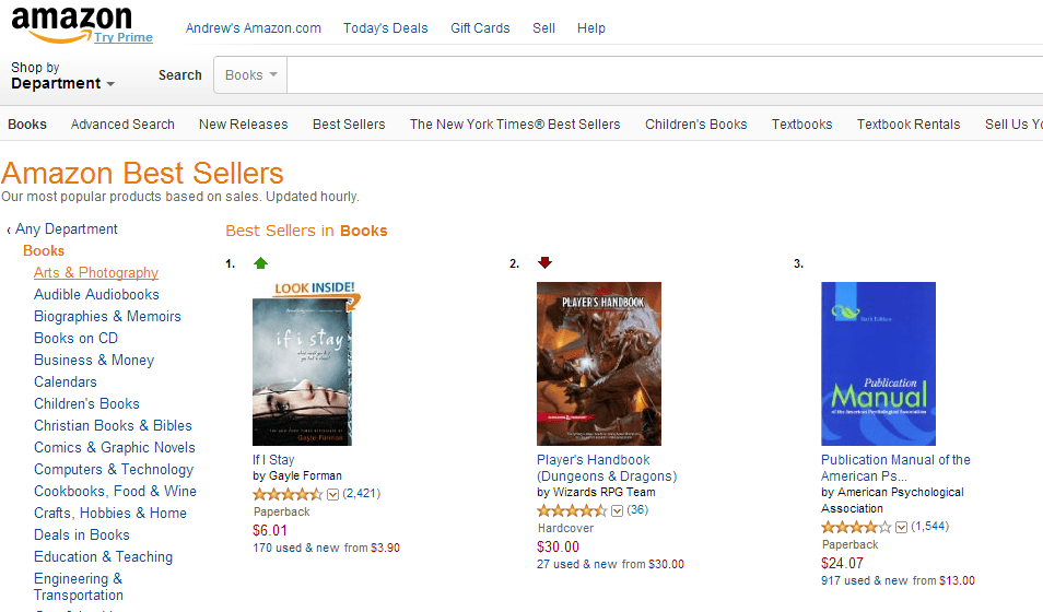 Dungeons & Dragons tops Amazon US's best sellers; Amazon UK has month