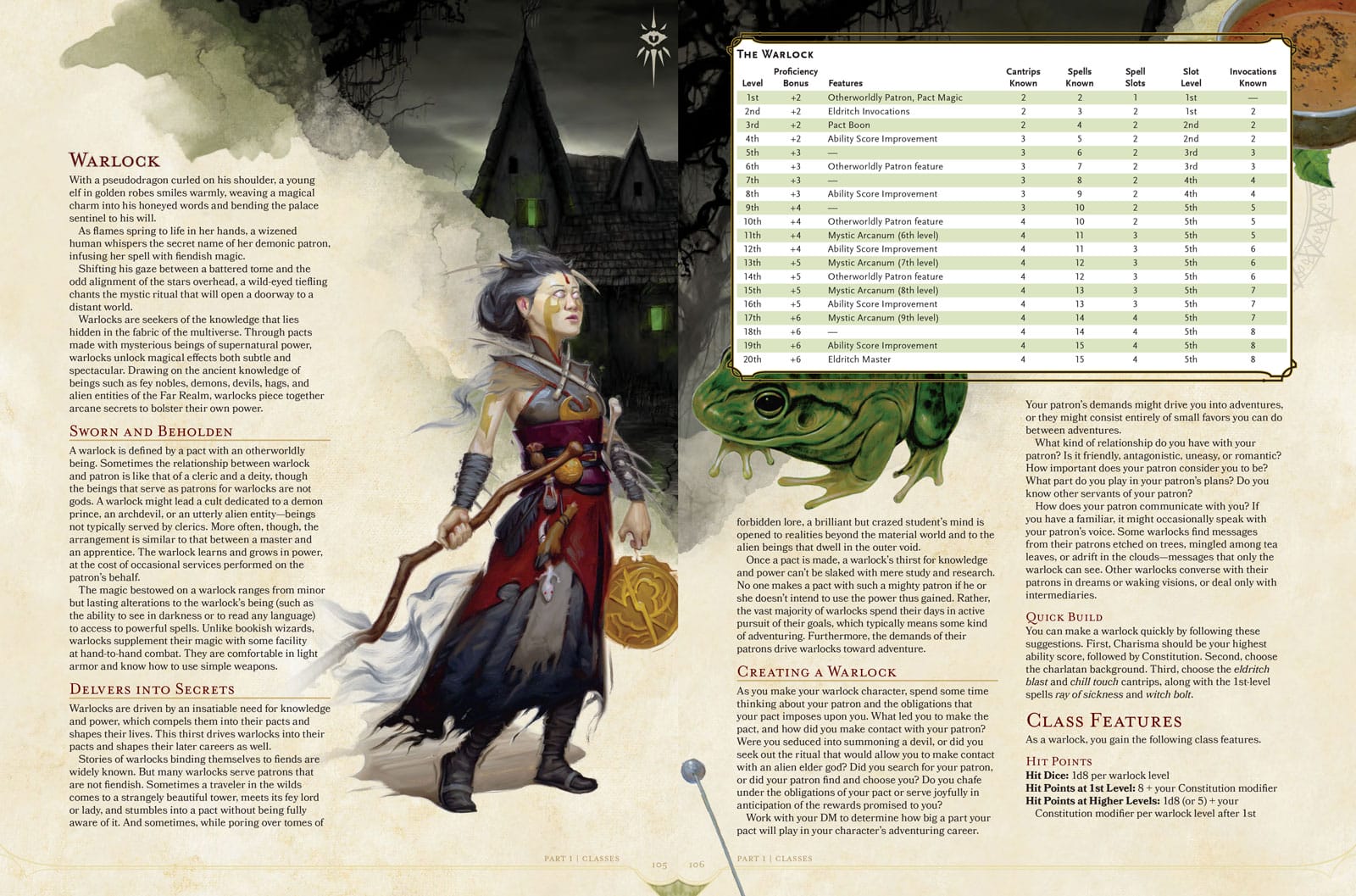 D D 5e Warlock Class   Players Handbook Warlock 21 