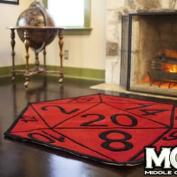 Will this d20 rug bring you lucky dice?