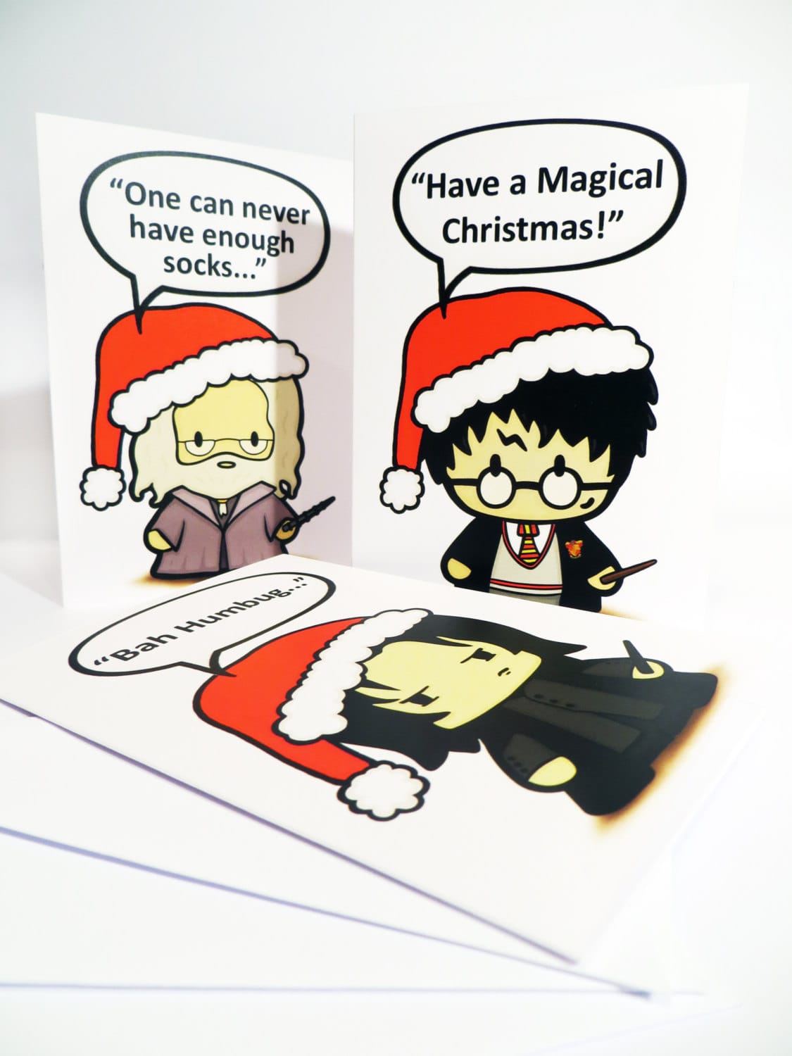 Hogwarts alumni: happy christmas TradeCraft Bonus: 12 geeky Christmas cards