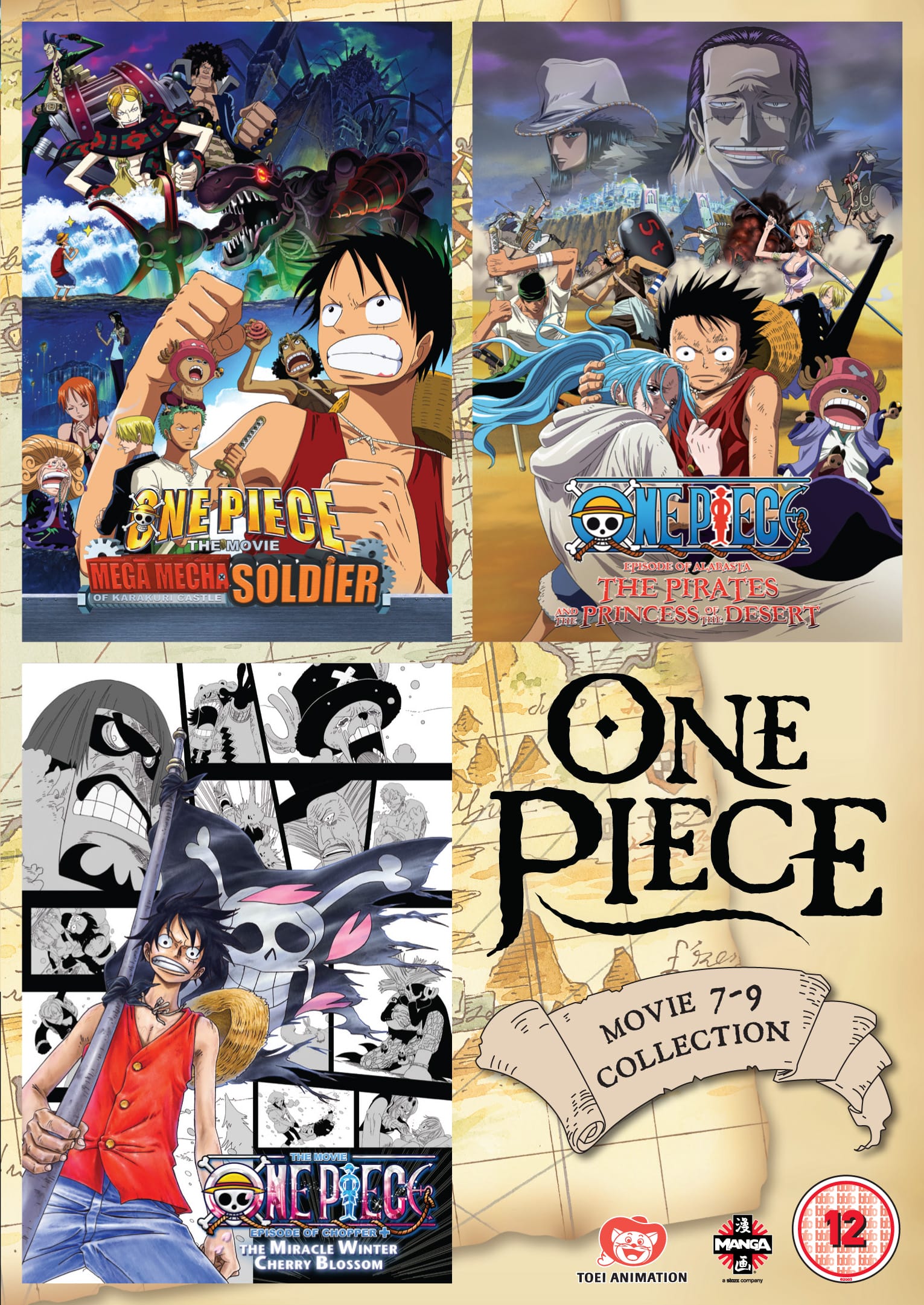 One Piece: The Desert Princess and the Pirates: Adventure in