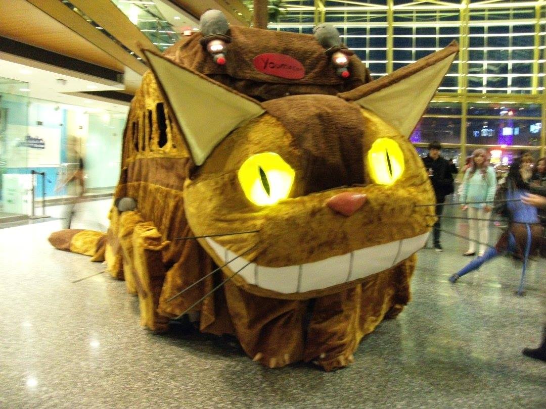totoro cat bus costume