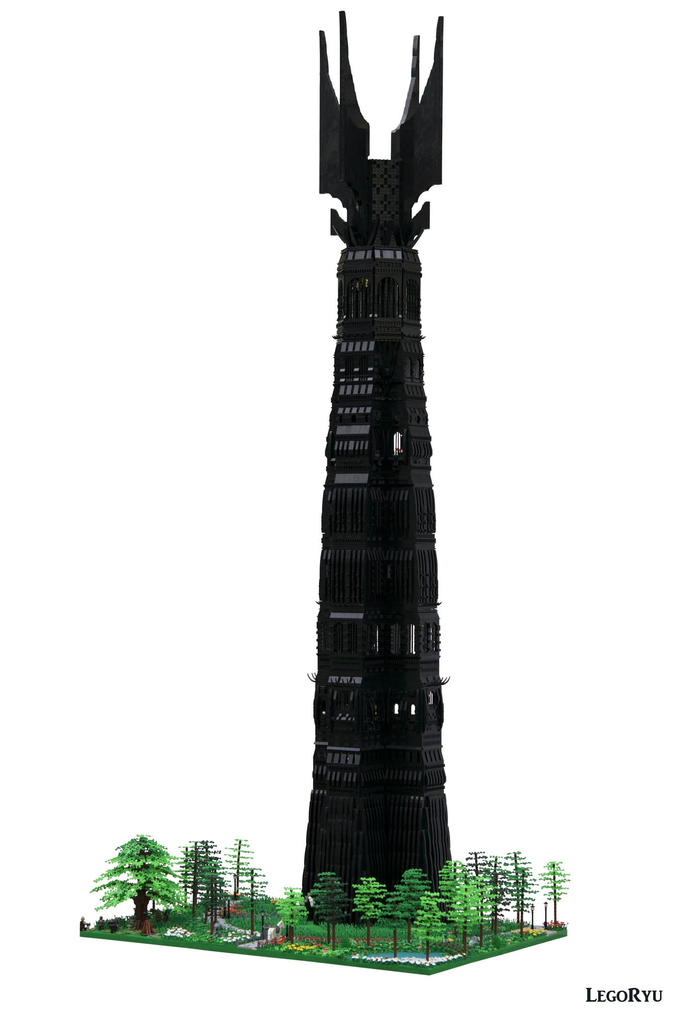 lego tower of orthanc