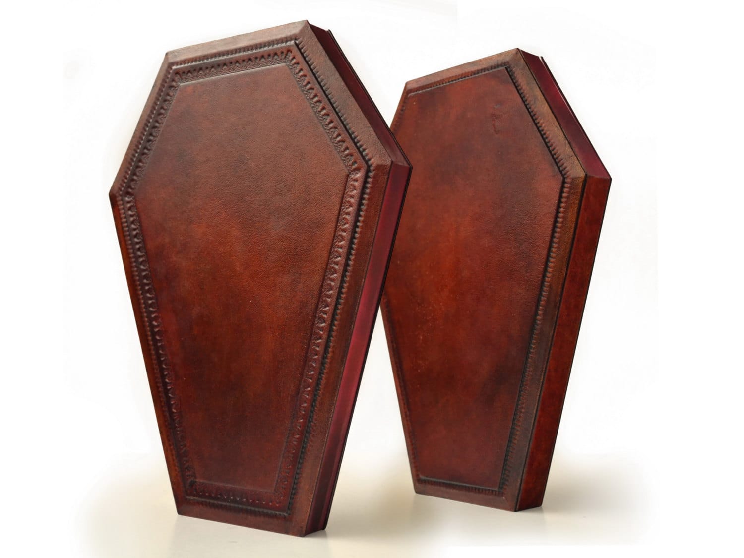 Coffin leather journal