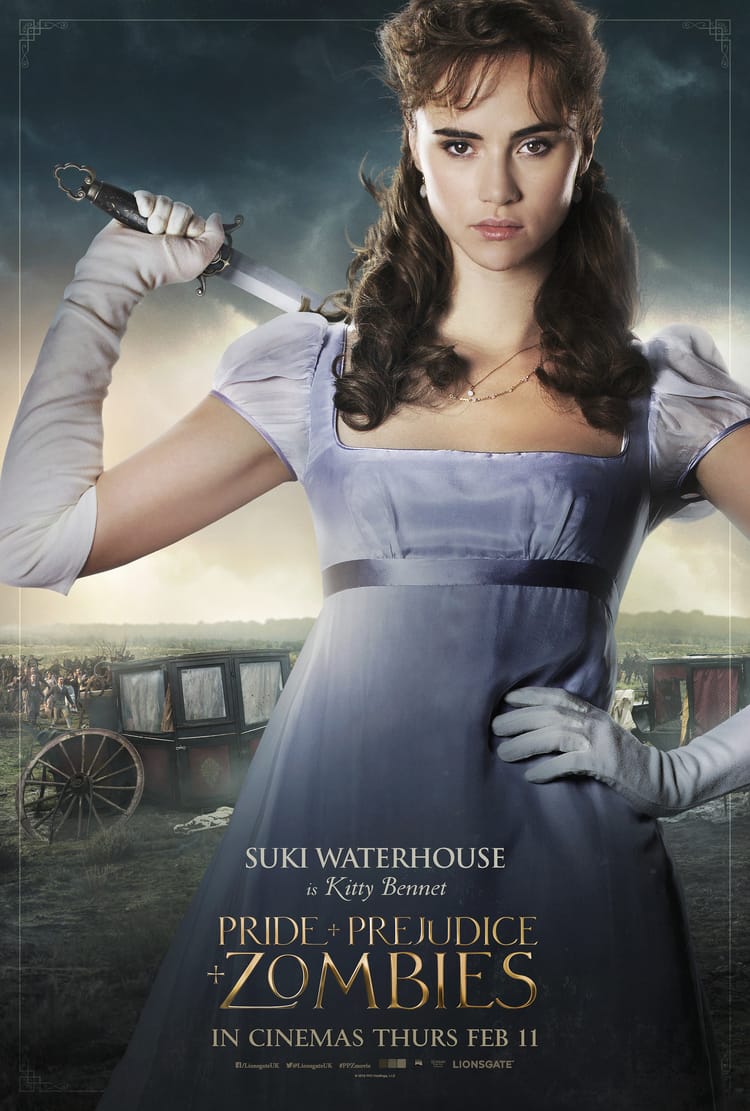 Pride and Prejudice and Zombies - Suki Waterhouse is Kitty Bennet