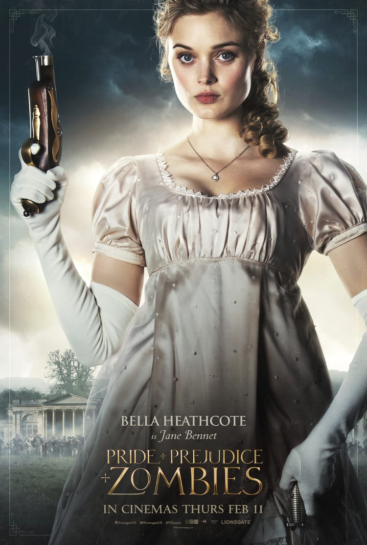 Pride and Prejudice and Zombies - Bella Heathcote is Jane Bennet