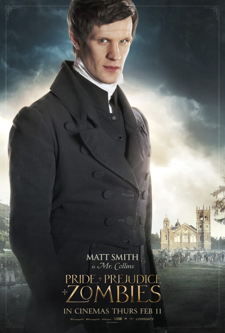 Pride and Prejudice and Zombies - Matt Smith is Mr Collins