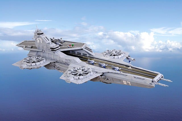 LEGO Helicarrier 1