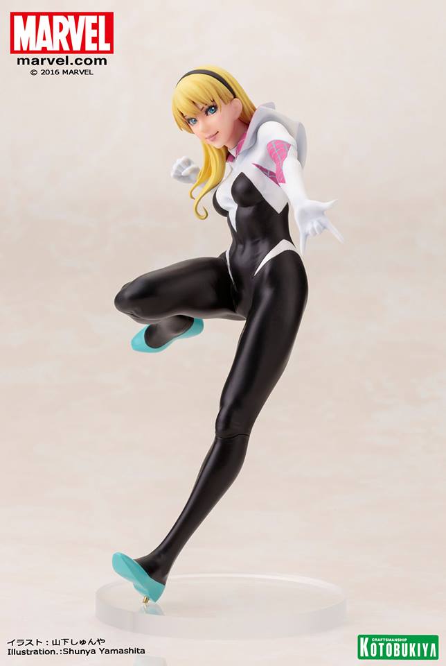 Spider-Gwen without mask