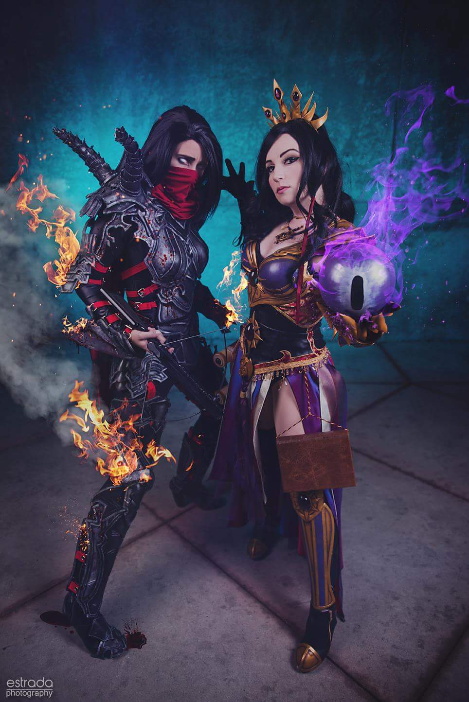 demon hunter and wizard