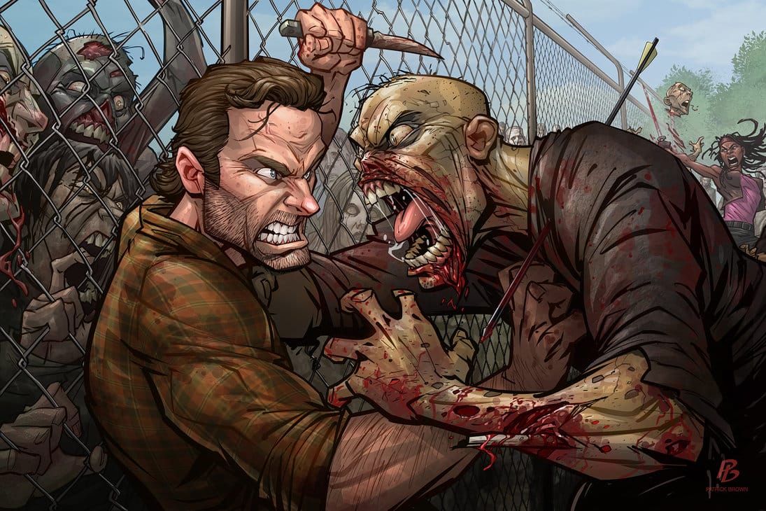 The Walking Dead by Patrick Brown