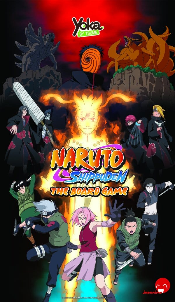 Naruto Shippuden board game cover