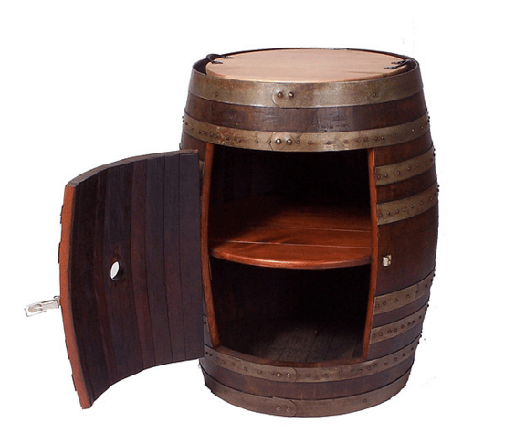 Wine Barrel Cabinet