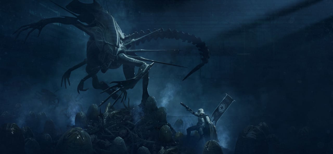 501 Stormtroopers vs Aliens by Guillem H Pongiluppi 6