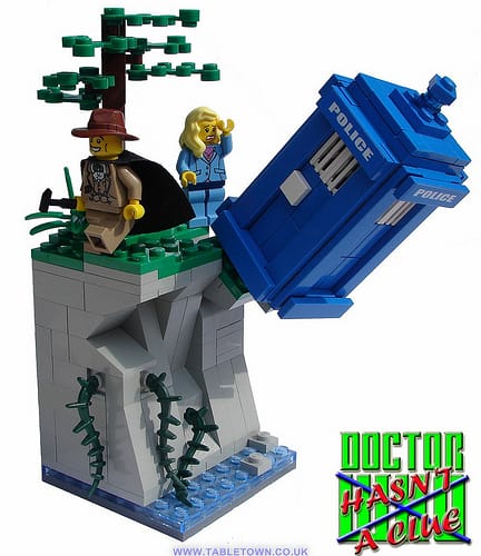 The 83rd Doctor Who hasn't a clue - is made from Lego