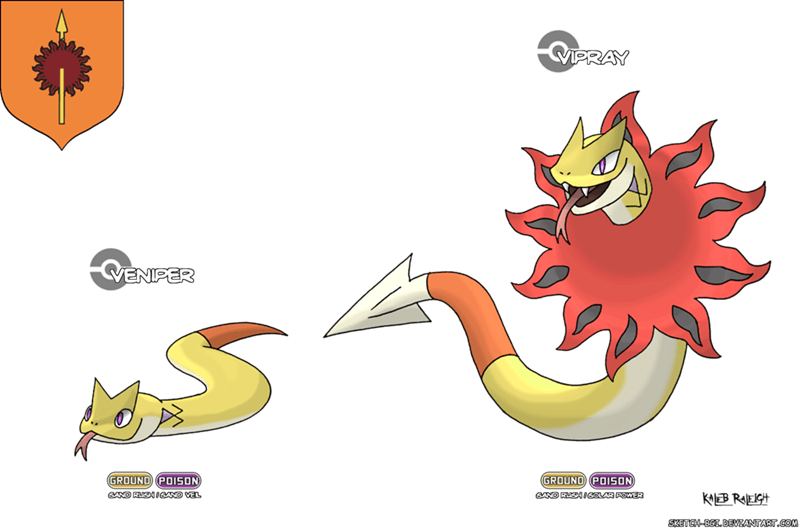 martell - Game of Thrones as Pokemon