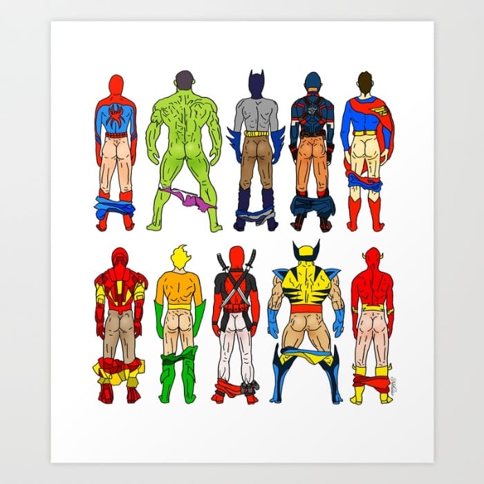superhero-butts-prints