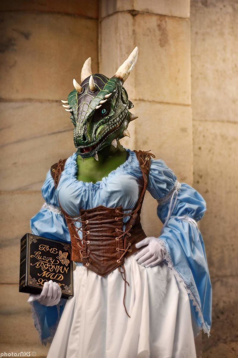The Lusty Argonian Maid cosplay