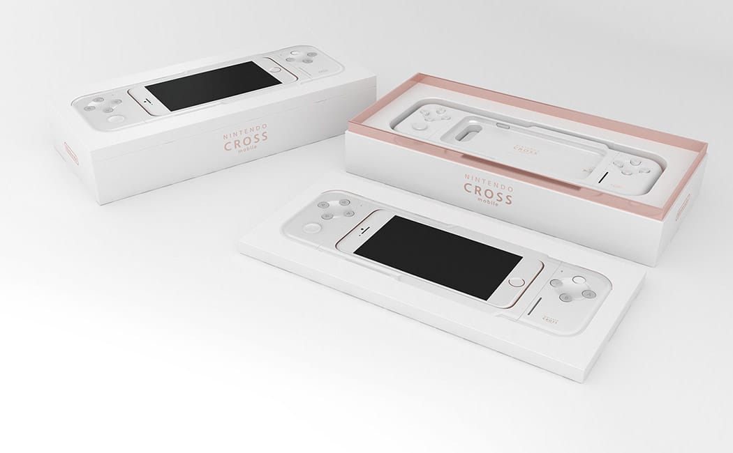 The concept gamepad - Nintendo Cross
