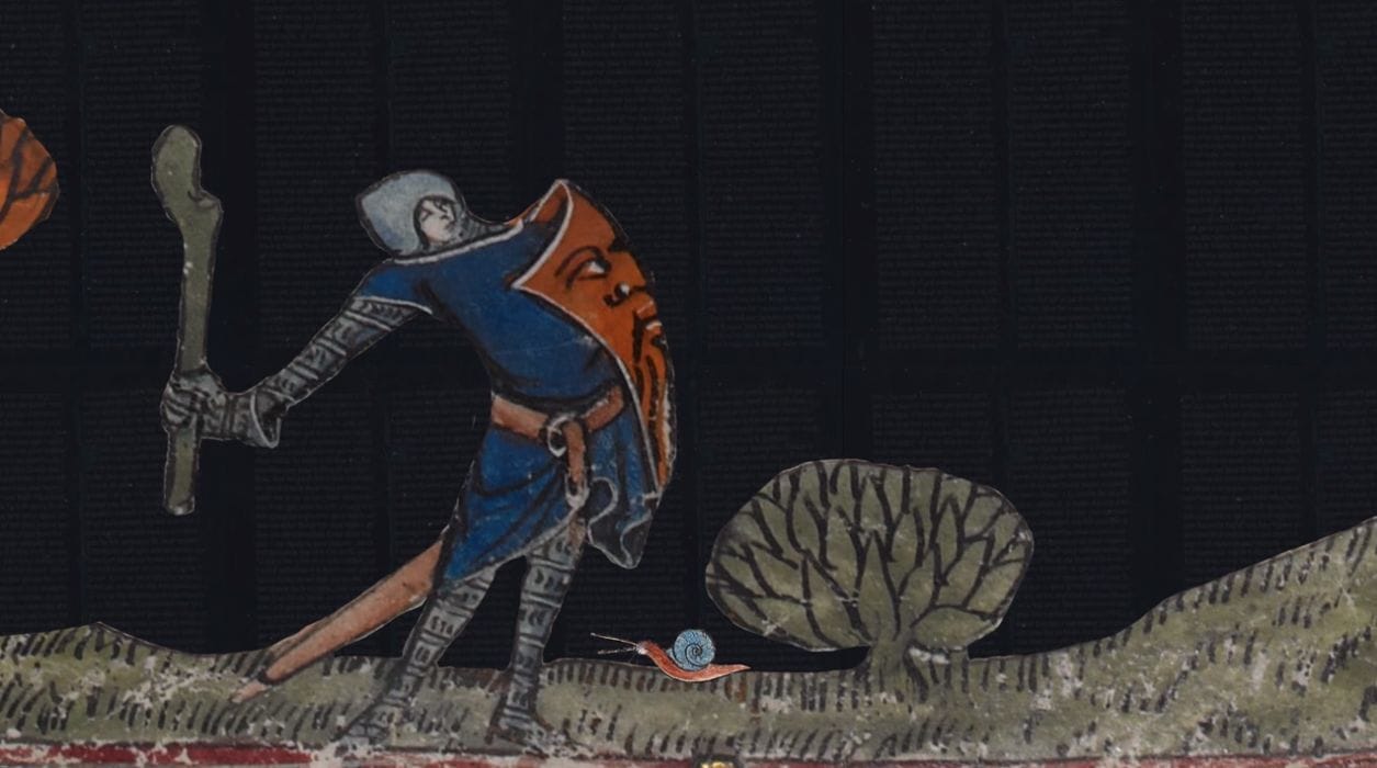 Why did so many medieval knights fight snails?