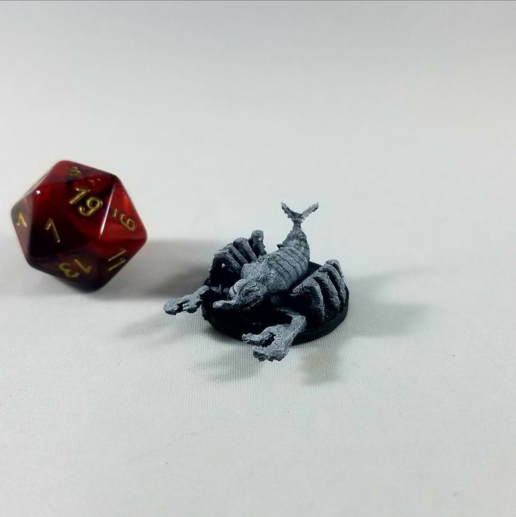 Cave Fisher D&D Miniature Dungeons Dragons giant Volos Foes vermin scorpion 10 Z 