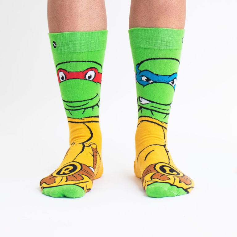Superhero Week: Teenage Mutant Ninja Turtle socks