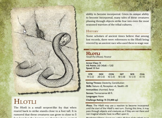 L'gat's Tome of Amazing Creatures