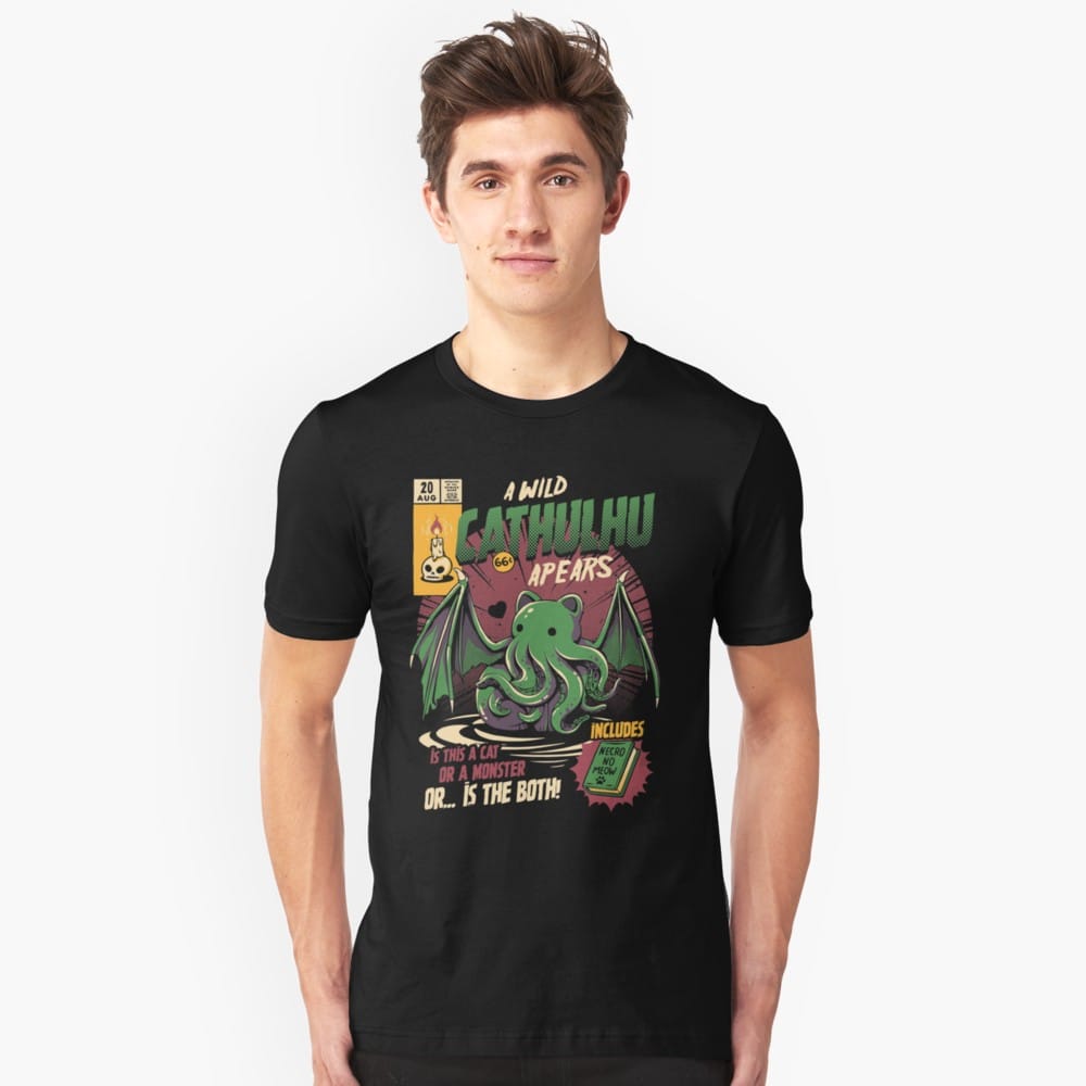 Lovecraft t-shirt: Cathulhu