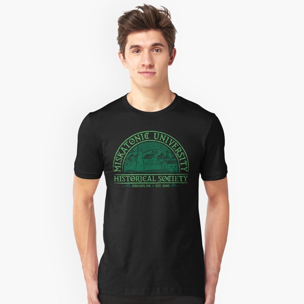Lovecraft t-shirt: Miskatonic Historical society