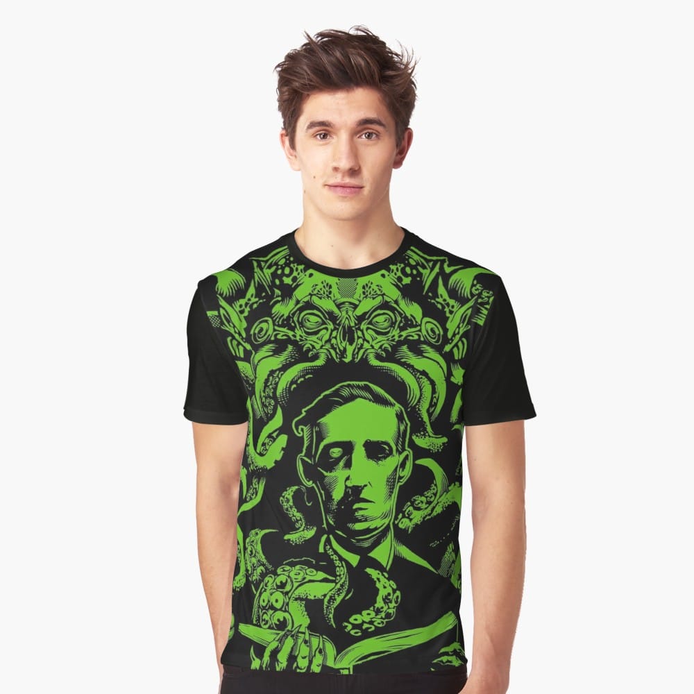 The dark king of independent fashion: Lovecraft t-shirts