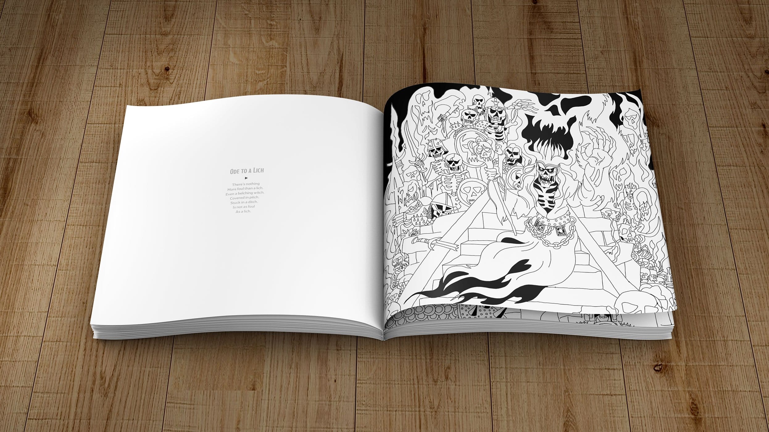 D&D release an official colouring book