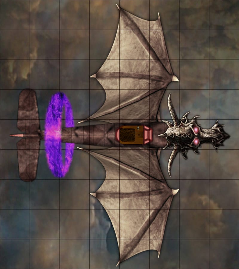 Eberron airship floor plans