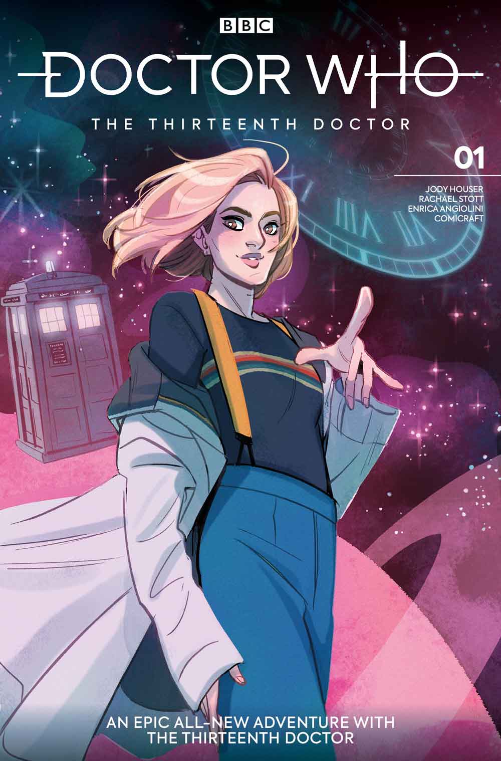 Doctor Who comic cover - Thirteenth Doctor