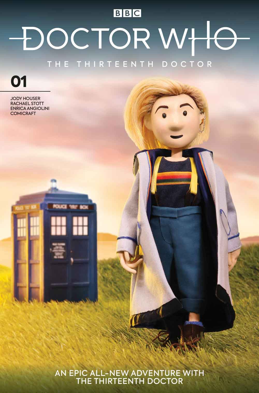Doctor Who comic cover - Thirteenth Doctor