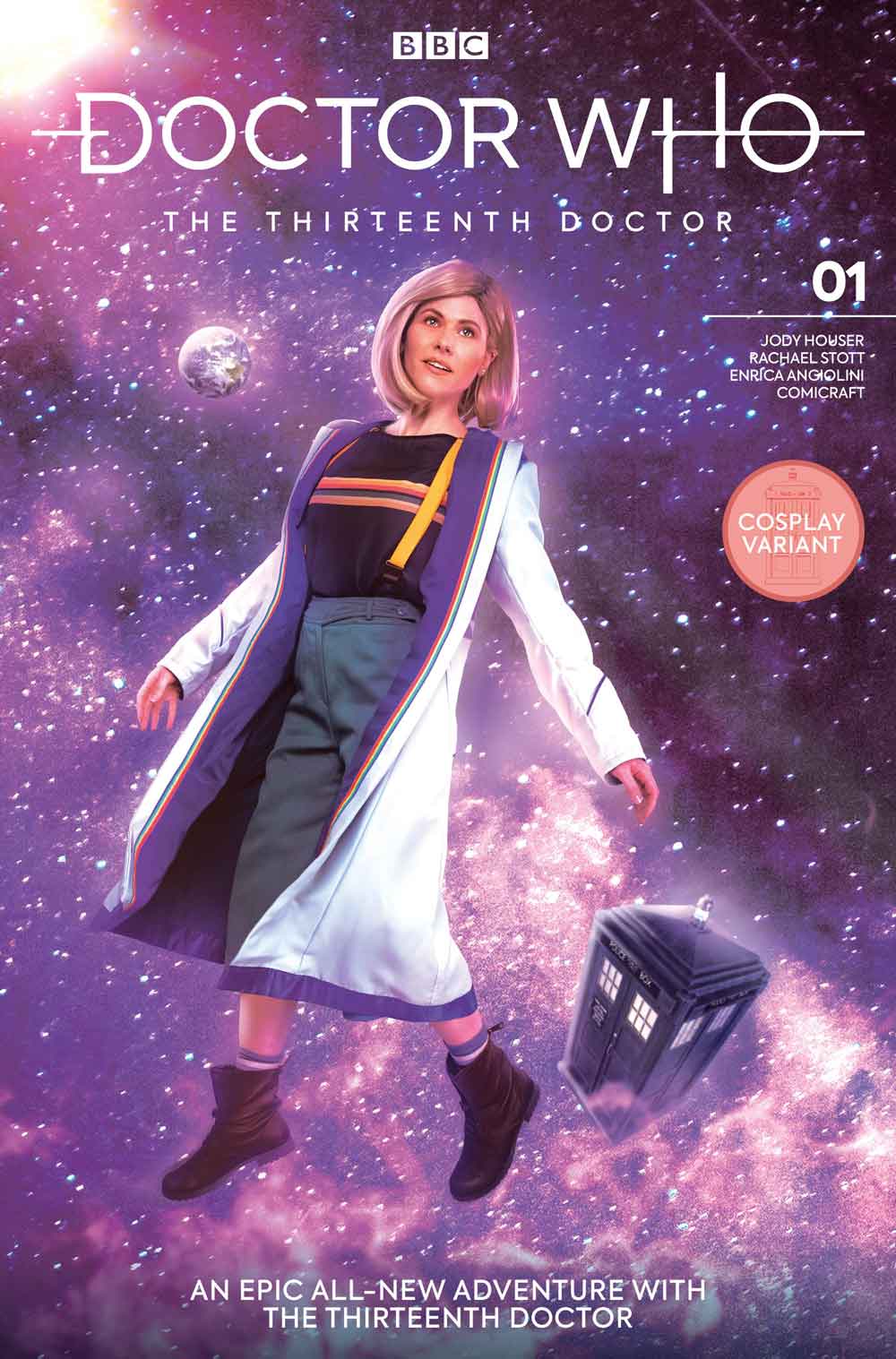 Doctor Who comic cover - Thirteenth Doctor