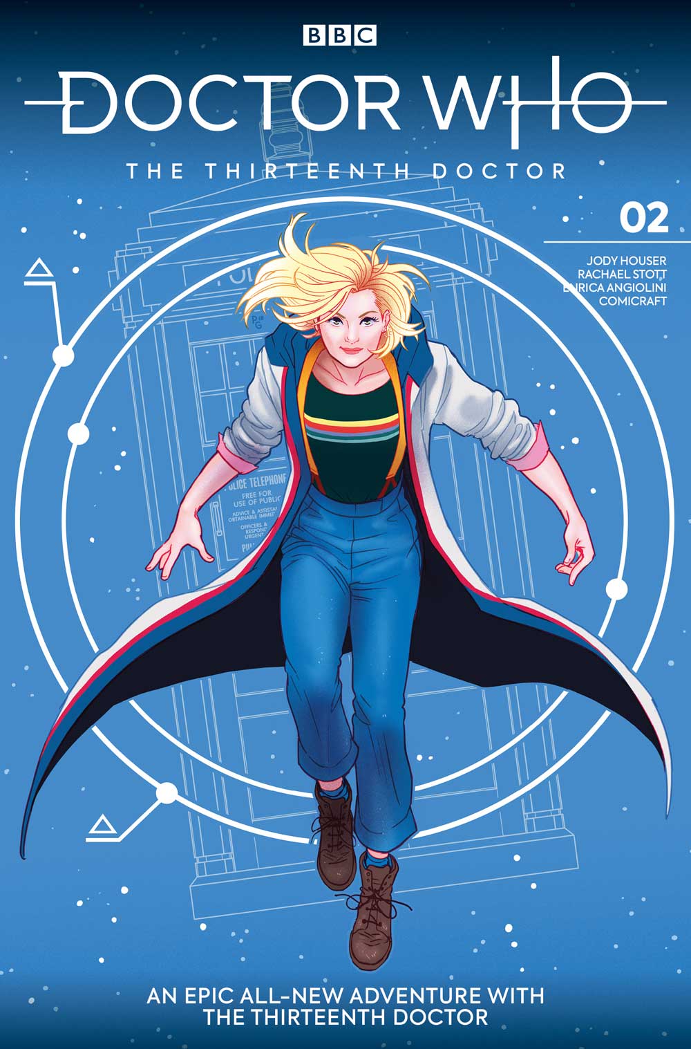 Doctor Who comic cover - Thirteenth Doctor