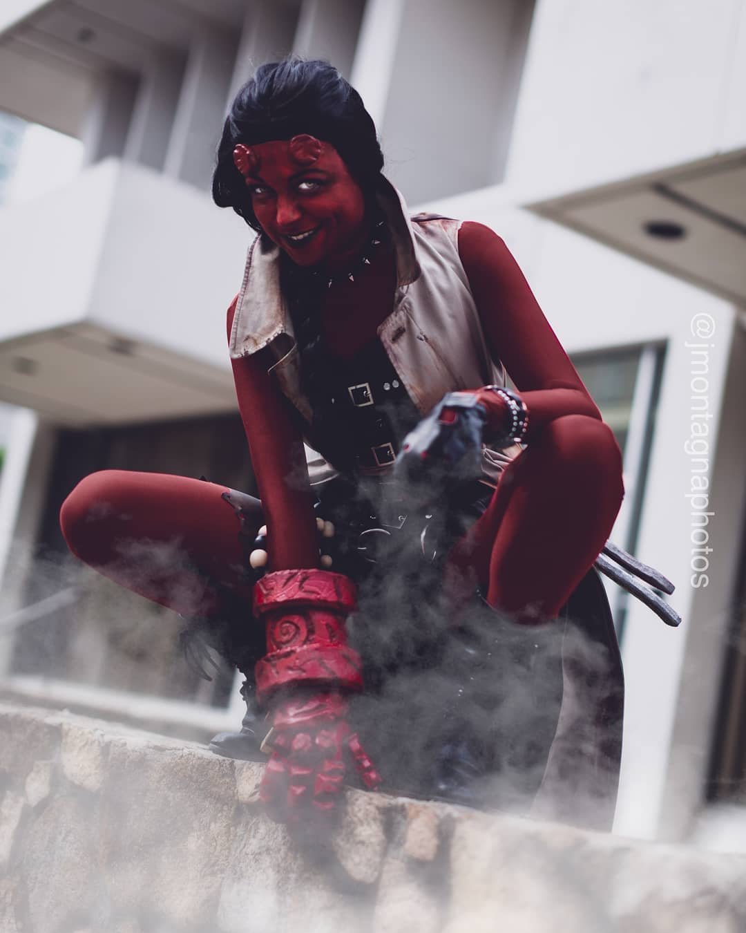 Hellboy girl cosplay